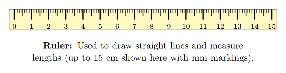 Image of a ruler